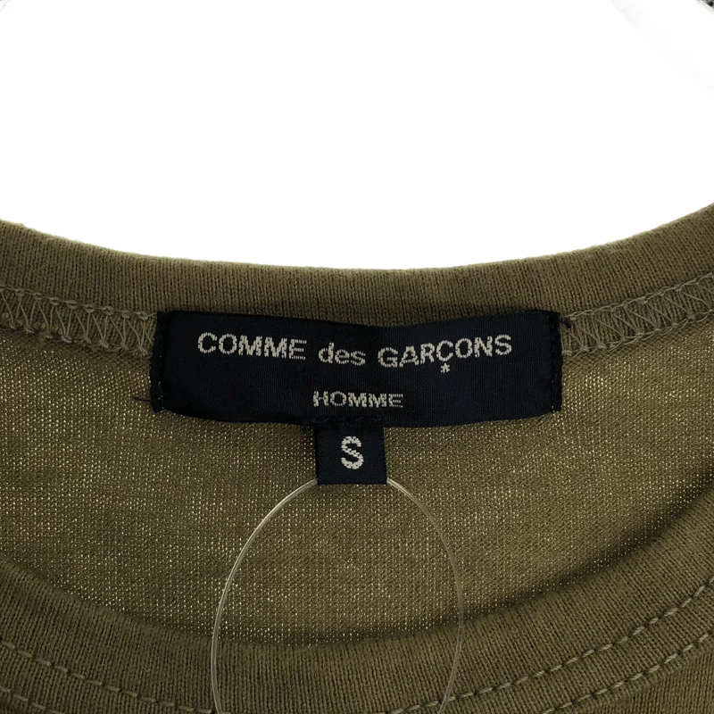 COMME des GARCONS HOMME / コムデギャルソンオム | 2017SS | 製品染め ロゴプリント Tシャツ | S | メンズ