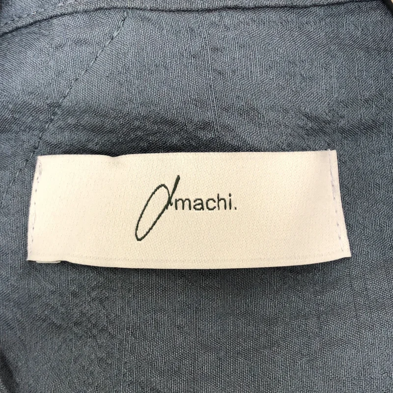 amachi. / アマチ | ウール キュプラ バンドカラー レイヤードシャツ | 5 | メンズ