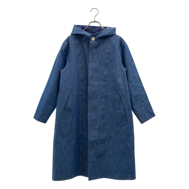 HYKE / ハイク | × MACKINTOSH ゴム引き フーデッド ロングコート | 2 | レディース