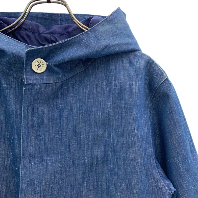 HYKE / ハイク | × MACKINTOSH ゴム引き フーデッド ロングコート | 2 | レディース