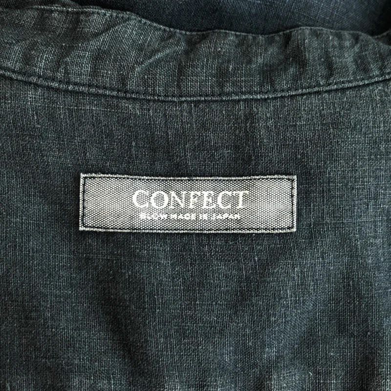 nest robe CONFECT / ネストローブコンフェクト | ブラックヘンプ バンドカラーシャツ | 5 | メンズ