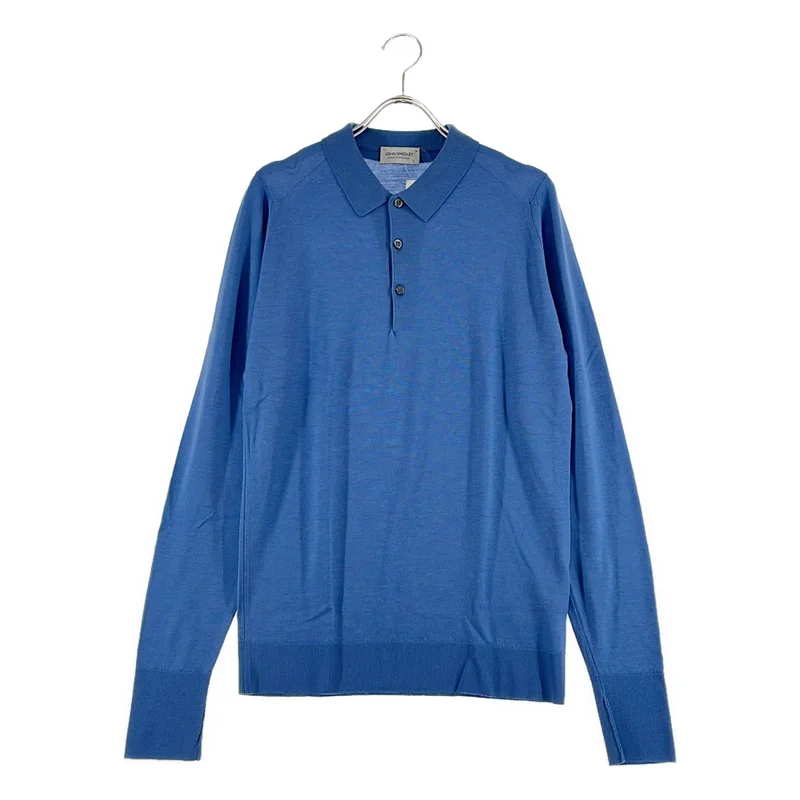 JOHN SMEDLEY / ジョンスメドレー | メリノウール ニットポロシャツ | S | メンズ
