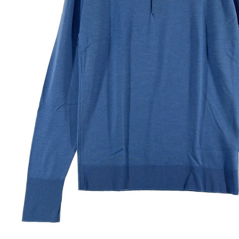 JOHN SMEDLEY / ジョンスメドレー | メリノウール ニットポロシャツ | S | メンズ