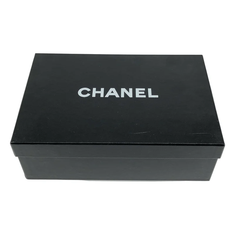 CHANEL / シャネル | ココマーク刺しゅう レザー パンプス | 37C | レディース