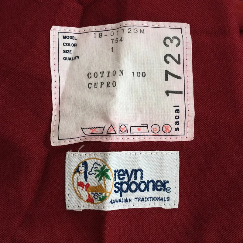 sacai / サカイ | × Reyn Spooner / ペイズリー コーデュロイパンツ | 1 | メンズ