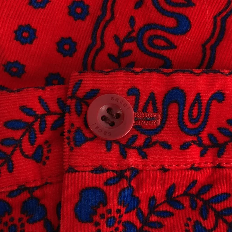 sacai / サカイ | × Reyn Spooner / ペイズリー コーデュロイパンツ | 1 | メンズ