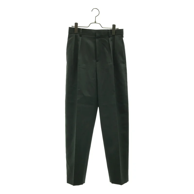 LOEFF / ロエフ | 2023AW | W GABA INTK TPD TRS / ウールギャバ インタック テーパードトラウザー | 1 | レディース
