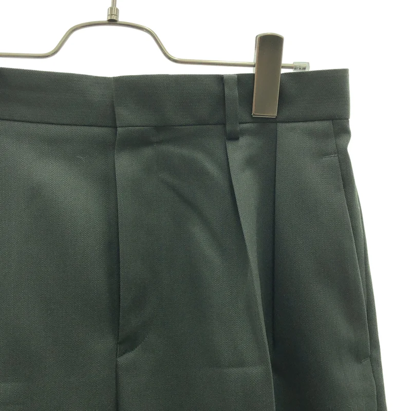 LOEFF / ロエフ | 2023AW | W GABA INTK TPD TRS / ウールギャバ インタック テーパードトラウザー | 1 | レディース