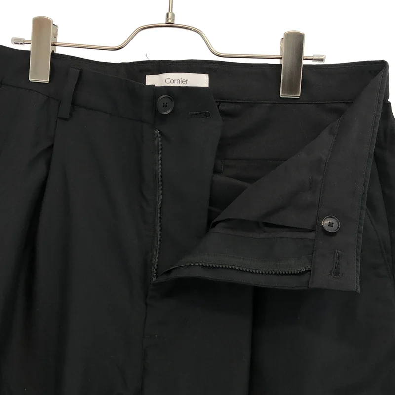 CORNIER / コルニエ | CASHMERE/SILK TROPICAL SLACKS カシミヤ シルク トロピカル スラックス | L | メンズ