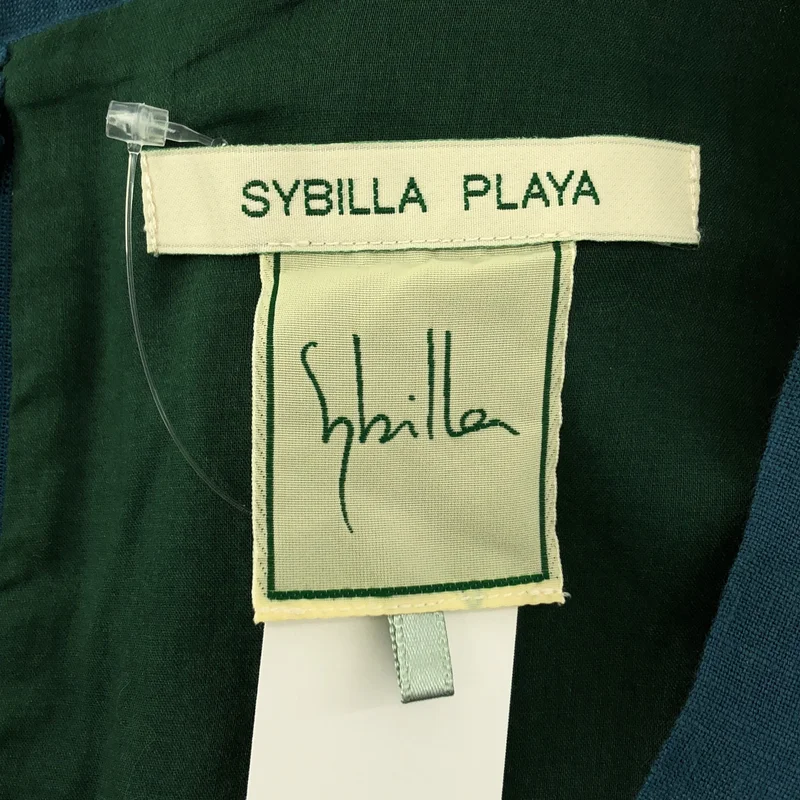 SYBILLA / シビラ | コットン スリーブレス ワンピース | M | レディース