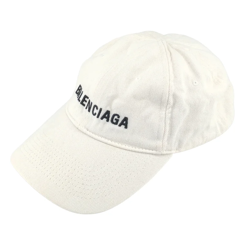 BALENCIAGA / バレンシアガ | ロゴ 刺しゅう ベースボール キャップ | L | その他