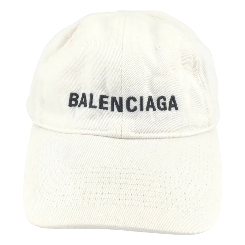 BALENCIAGA / バレンシアガ | ロゴ 刺しゅう ベースボール キャップ | L | その他