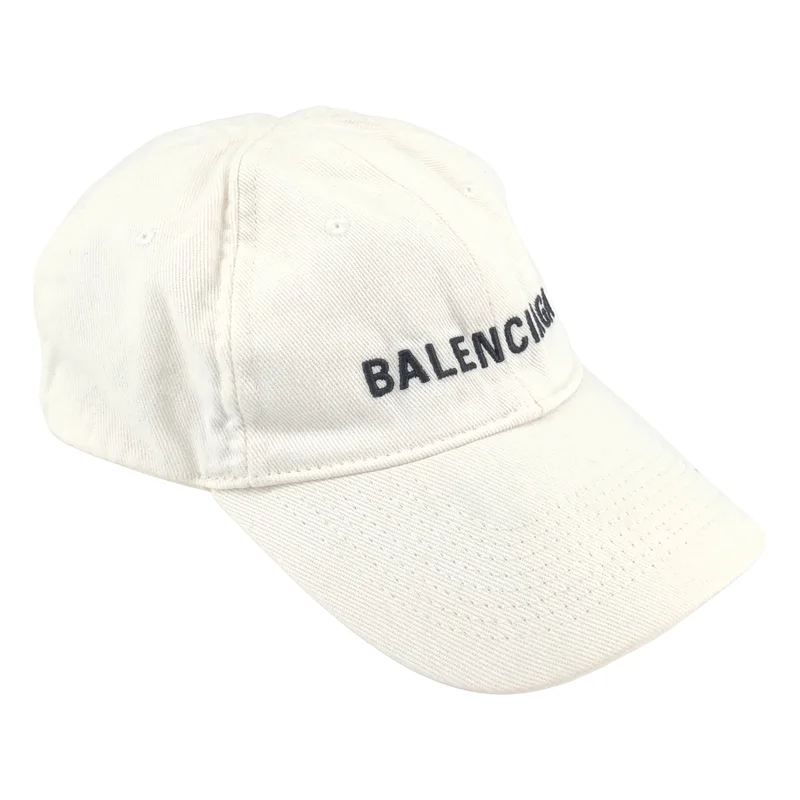BALENCIAGA / バレンシアガ | ロゴ 刺しゅう ベースボール キャップ | L | その他