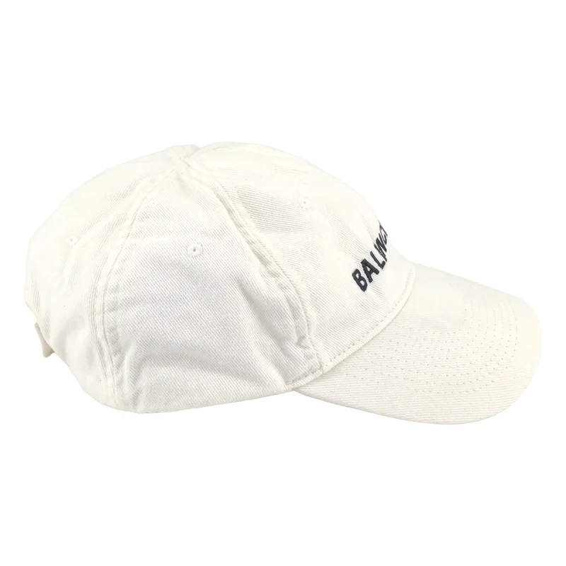 BALENCIAGA / バレンシアガ | ロゴ 刺しゅう ベースボール キャップ | L | その他