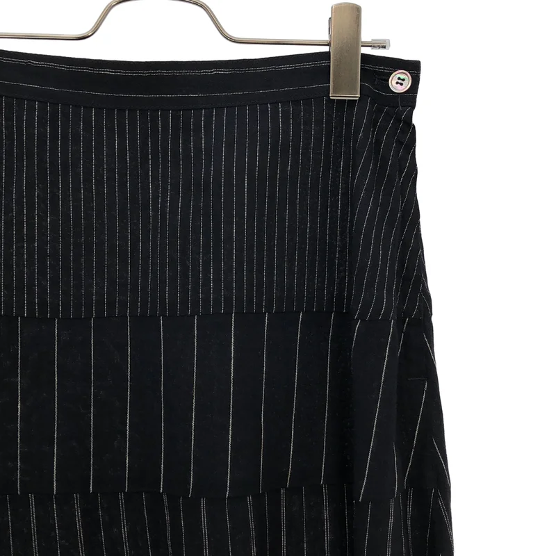 tricot COMME des GARCONS / トリココムデギャルソン | 2002SS | 切替ストライプスカート | M | レディース