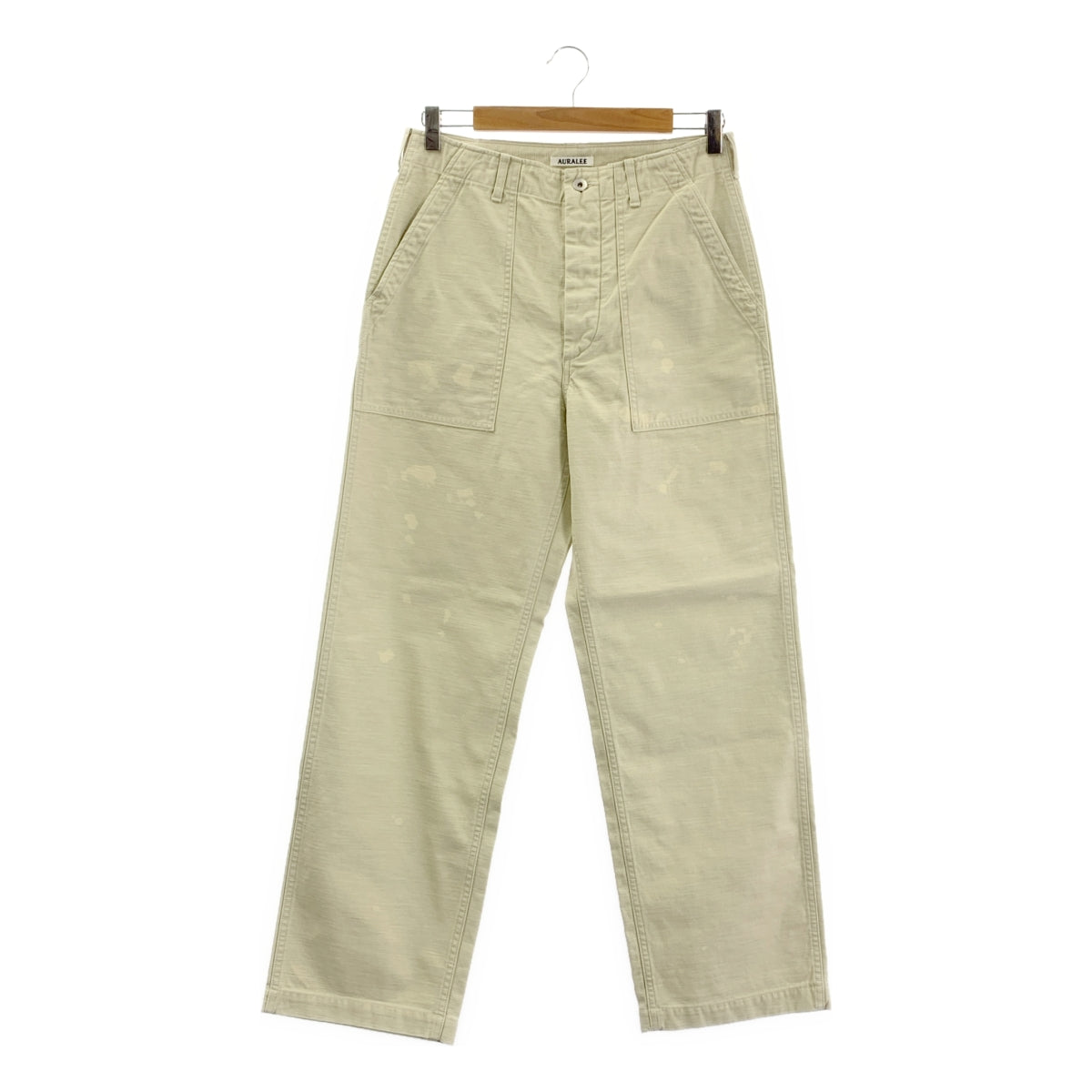 新品】 AURALEE / オーラリー | 2025AW | WASHED BAGGY SATIN BLEACHED