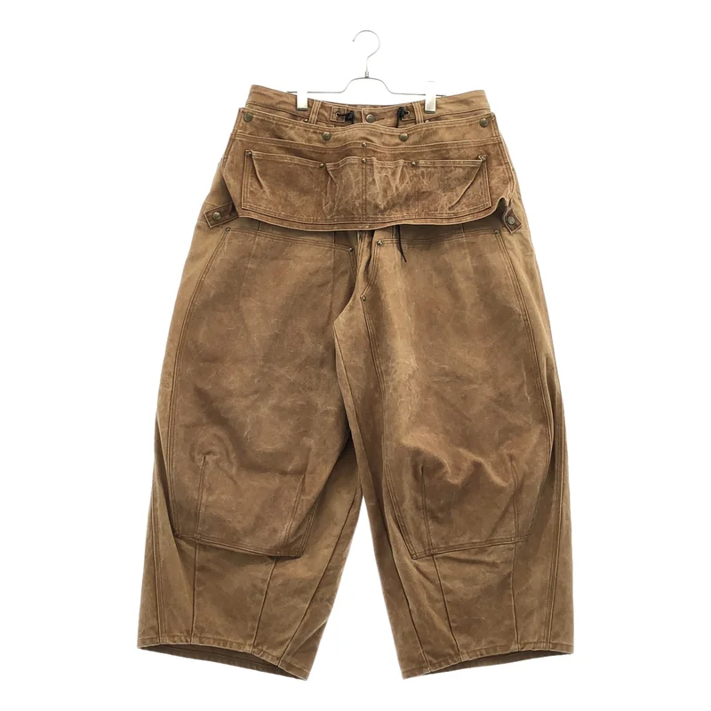 Needles / ニードルス | 2025AW | H.D. Apron Painter Pant - Duck Canvas 柿渋染め ダック エプロン ヒザデルパンツ | L | メンズ