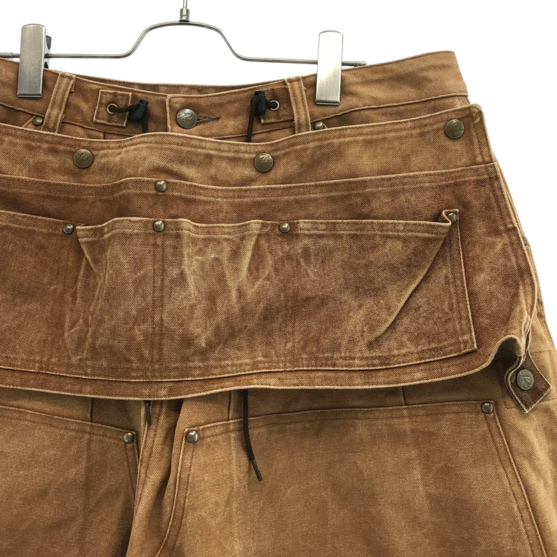 Needles / ニードルス | 2025AW | H.D. Apron Painter Pant - Duck Canvas 柿渋染め ダック エプロン ヒザデルパンツ | L | メンズ