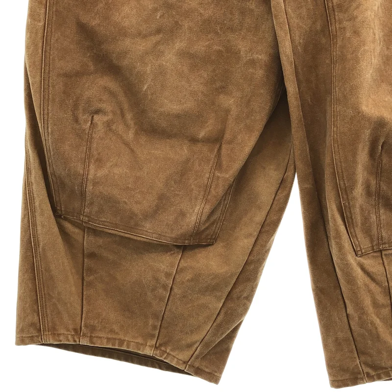 Needles / ニードルス | 2025AW | H.D. Apron Painter Pant - Duck Canvas 柿渋染め ダック エプロン ヒザデルパンツ | L | メンズ