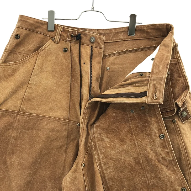 Needles / ニードルス | 2025AW | H.D. Apron Painter Pant - Duck Canvas 柿渋染め ダック エプロン ヒザデルパンツ | L | メンズ