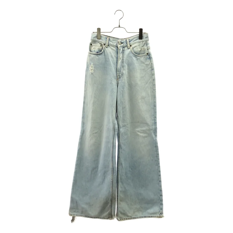 Acne Studios / アクネストゥディオズ | 2022 vintage blue リラックスフィット デニムパンツ | 26 | レディース