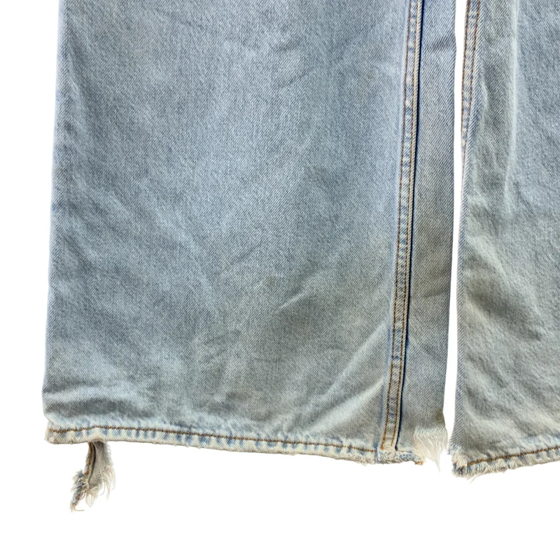 Acne Studios / アクネストゥディオズ | 2022 vintage blue リラックスフィット デニムパンツ | 26 | レディース
