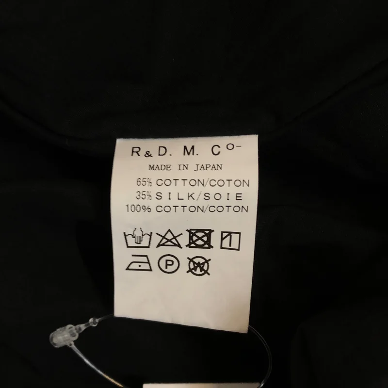 R&D.M.Co / オールドマンズテーラー | コットン シルク ノースリーブ ギャザーワンピース | S | レディース