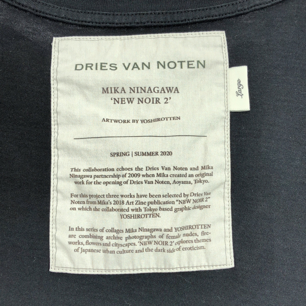DRIES VAN NOTEN / ドリスヴァンノッテン | ×MIKA NINAGAWA 蜷川実花