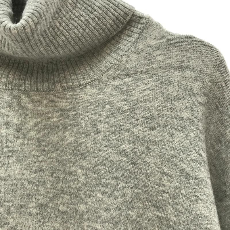 Maison Margiela / メゾンマルジェラ | 2017AW | ウール エルボーパッチ タートルネック ニットワンピース | M | レディース