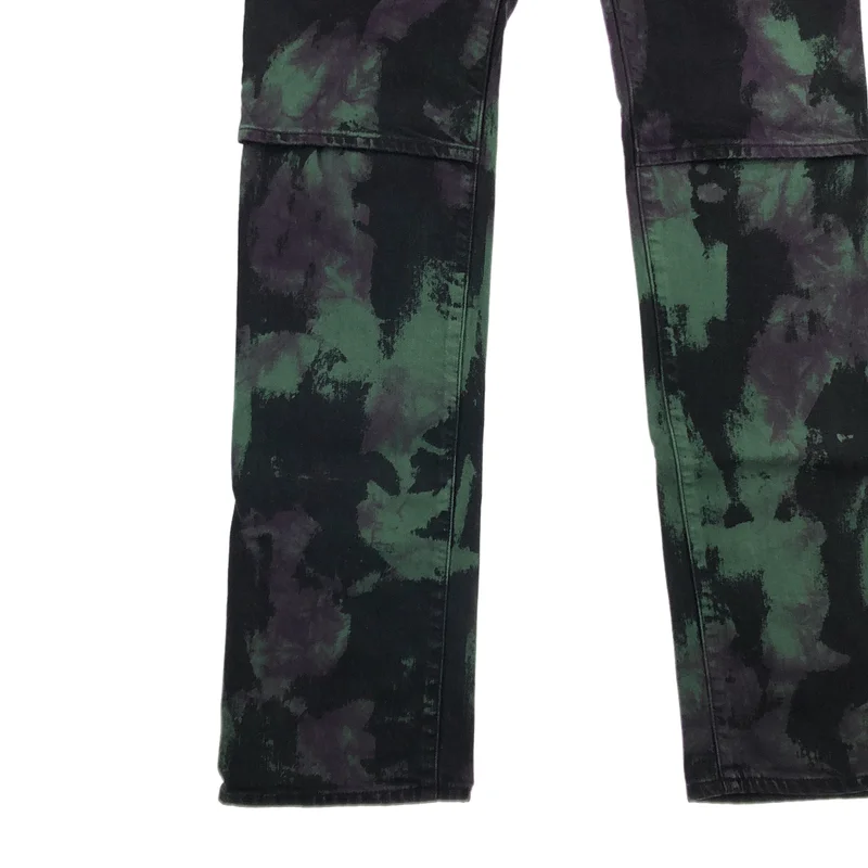 JieDa / ジエダ | 2020AW | TIE-DYE 2WAY SLIM DENIM PANTS / タイダイ染め スリムデニムパンツ | 2 | メンズ