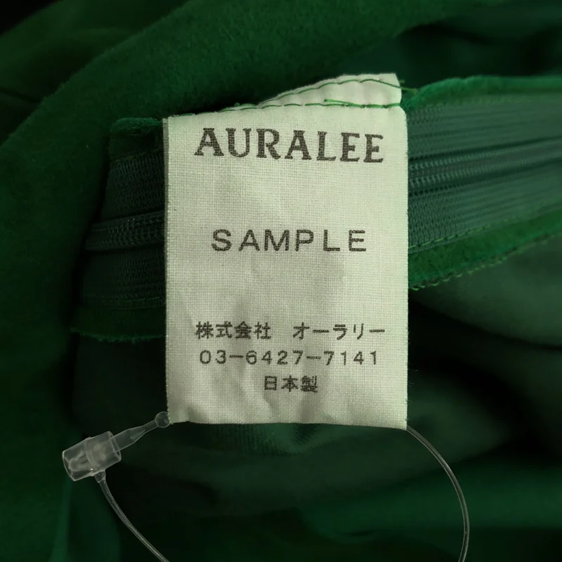 AURALEE / オーラリー | レザー ロングワンピース |