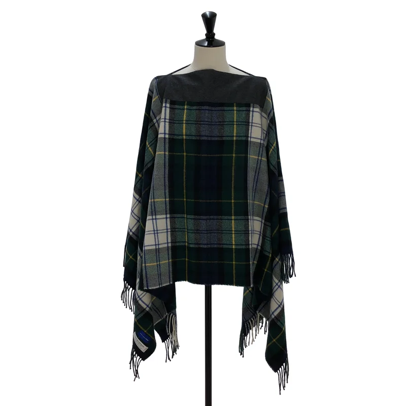 COMME des GARCONS SHIRT / コムデギャルソンシャツ | チェック ケープ ストール W28200 |