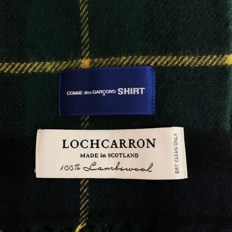 COMME des GARCONS SHIRT / コムデギャルソンシャツ | チェック ケープ ストール W28200 |