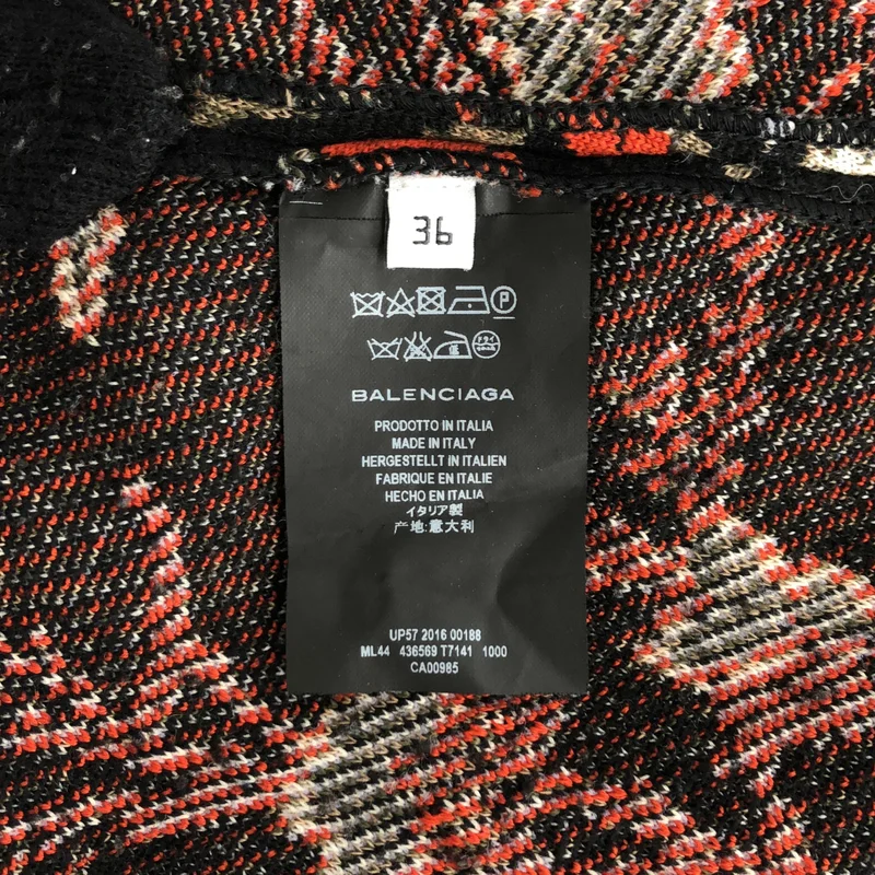 BALENCIAGA / バレンシアガ | フラワー ジャガード ニットスカート | 36 | レディース