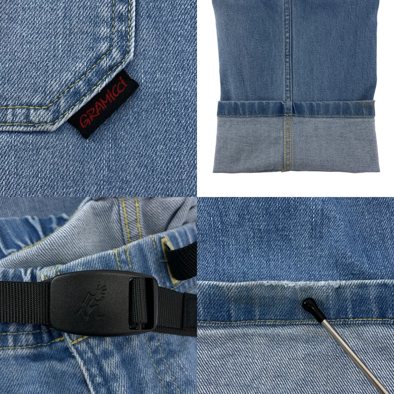 GRAMICCI / グラミチ | STRETCH DENIM LOOSE TAPERED RIDGE PANT / ストレッチ デニム ルーズテーパード リッジ パンツ | 2XL | メンズ