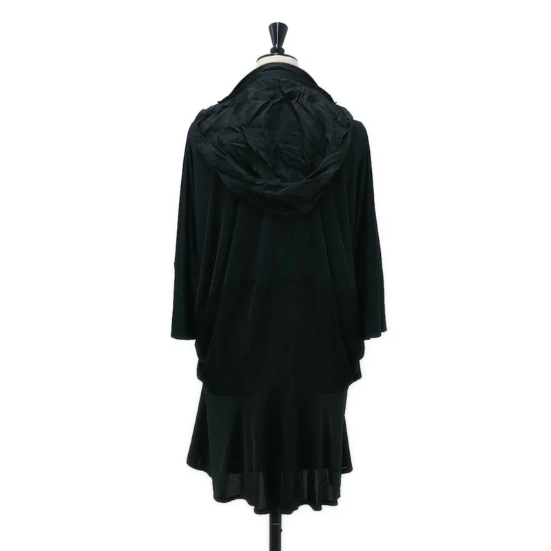 JUNYA WATANABE COMME des GARCONS / ジュンヤワタナベ | 2012SS | ポリエステル ハイネック ポンチョ ジャケット | S | レディース