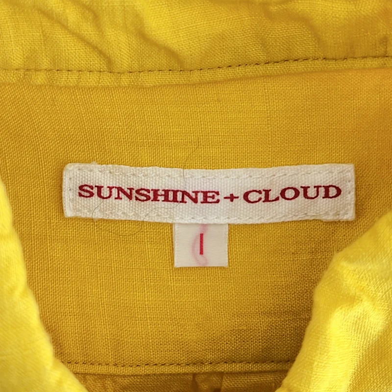 sunshine+cloud / サンシャインクラウド | リネン ヘンリーネック シャツワンピース | 1 | レディース