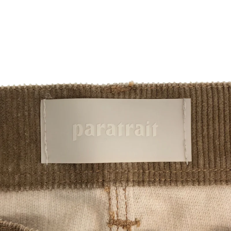 paratrait / パラトレイト | 2025AW | CORDUROY PANTS / コーデュロイパンツ | 2 | メンズ