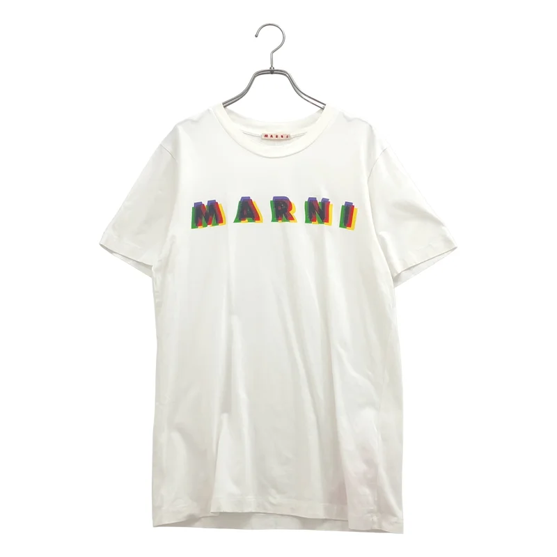 MARNI / マルニ | 2023SS | 3Dロゴ プリントTシャツ | 46 | メンズ