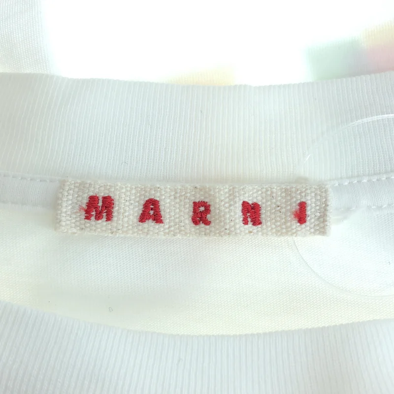 MARNI / マルニ | 2023SS | 3Dロゴ プリントTシャツ | 46 | メンズ