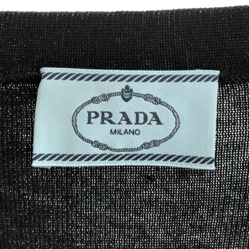 PRADA / プラダ | 2019 | カシミヤ シルク ショートニットカーディガン | 40 | レディース