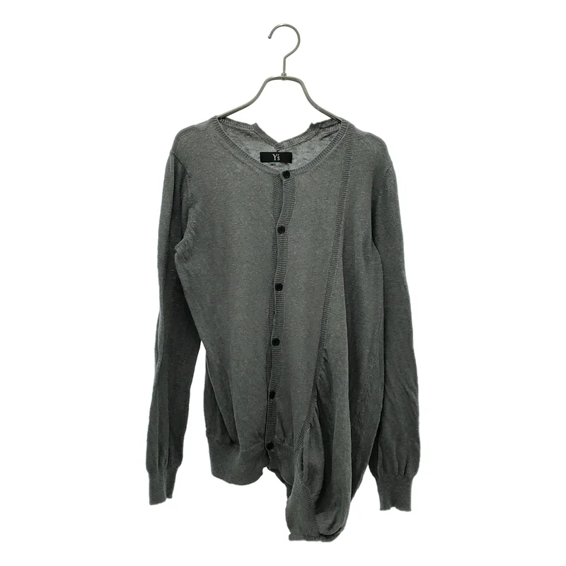 Y's / Yohji Yamamoto | 2010SS | Cotton Asymmetrical Cardigan | 2