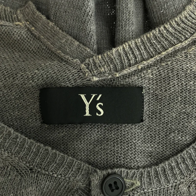 Y's / Yohji Yamamoto | 2010SS | Cotton Asymmetrical Cardigan | 2