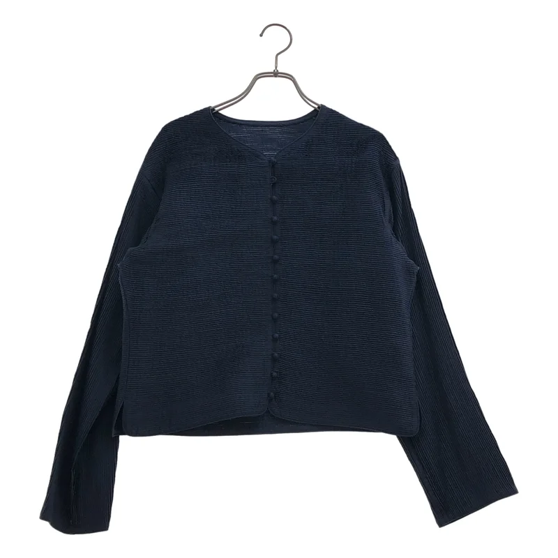 HaaT ISSEY MIYAKE / ハートイッセイミヤケ | 2009SS | シルク プリーツ クルーネックカーディガン | 3 | レディース