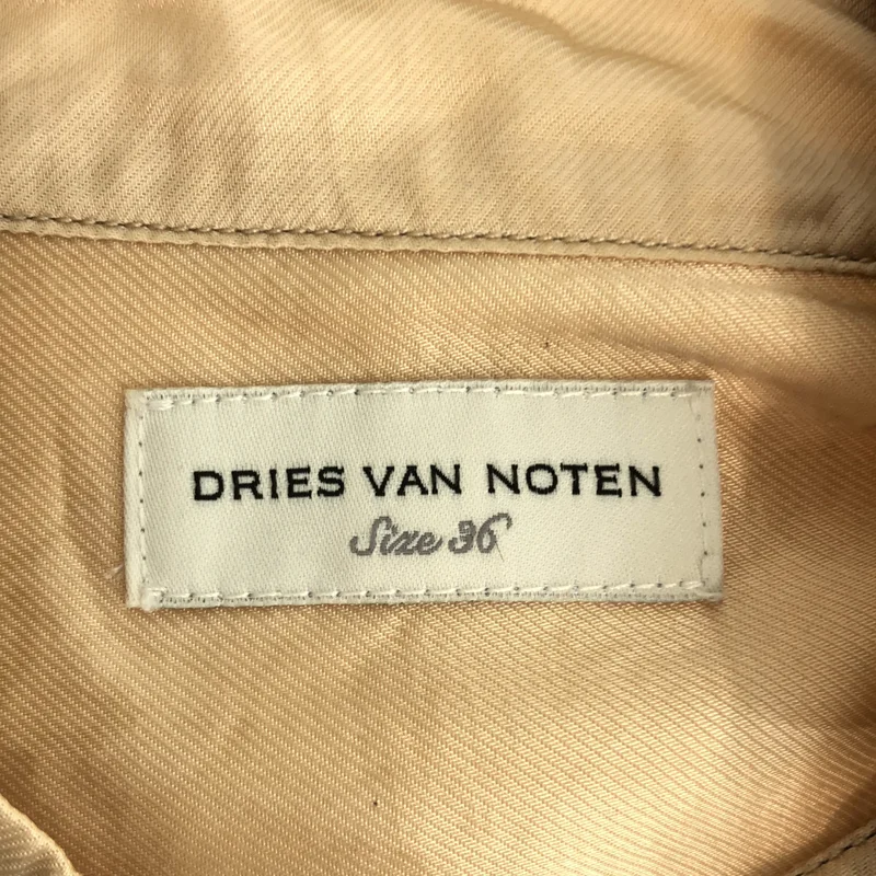 DRIES VAN NOTEN / ドリスヴァンノッテン | コットン混 ハイネックブラウス シャツ | 36 | レディース