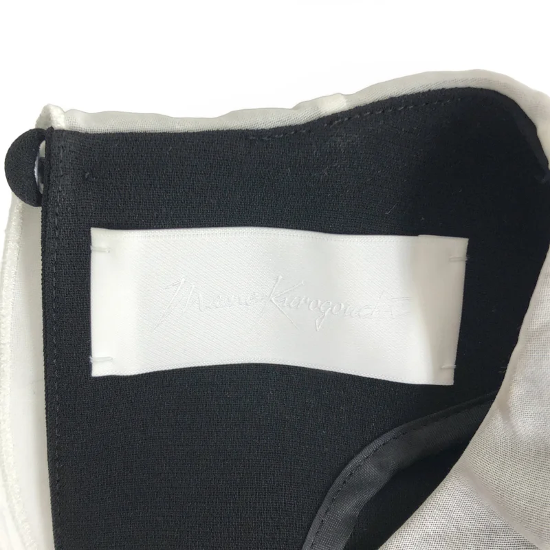 Mame Kurogouchi / マメクロゴウチ | 2025AW | Triacetate Georgette Embroidery Collar Top / ジョーゼット エンブロイダリーカラー ブラウス | 2 | レディース