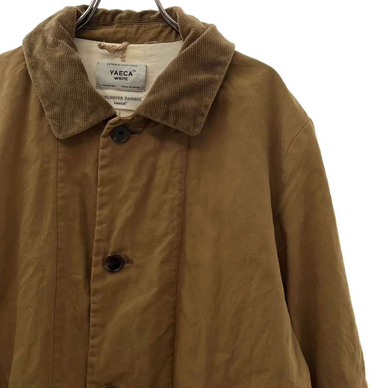 YAECA WRITE / ヤエカライト | DUSTER COAT オイルドクロス ステンカラーコート | M | メンズ