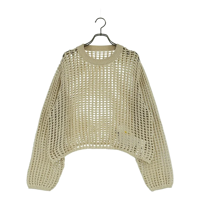 HYKE / ハイク | 2024SS | CROCHETED SWEATER / クロシェ ニット セーター | 1 | レディース