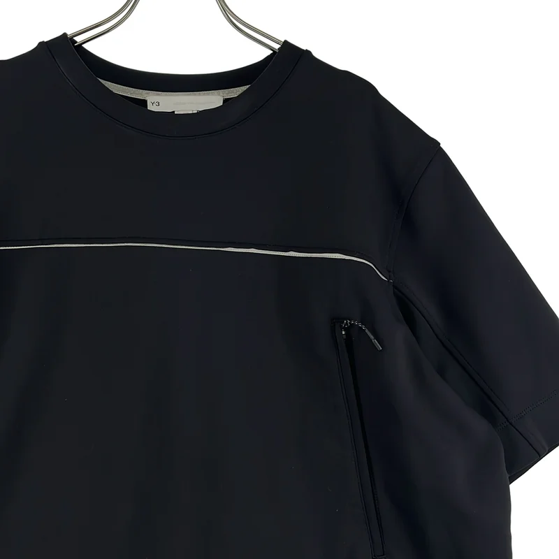 Y-3 / ワイスリー | M COVER KNIT SHELL SS TEE ニットシェル Tシャツ | M | メンズ