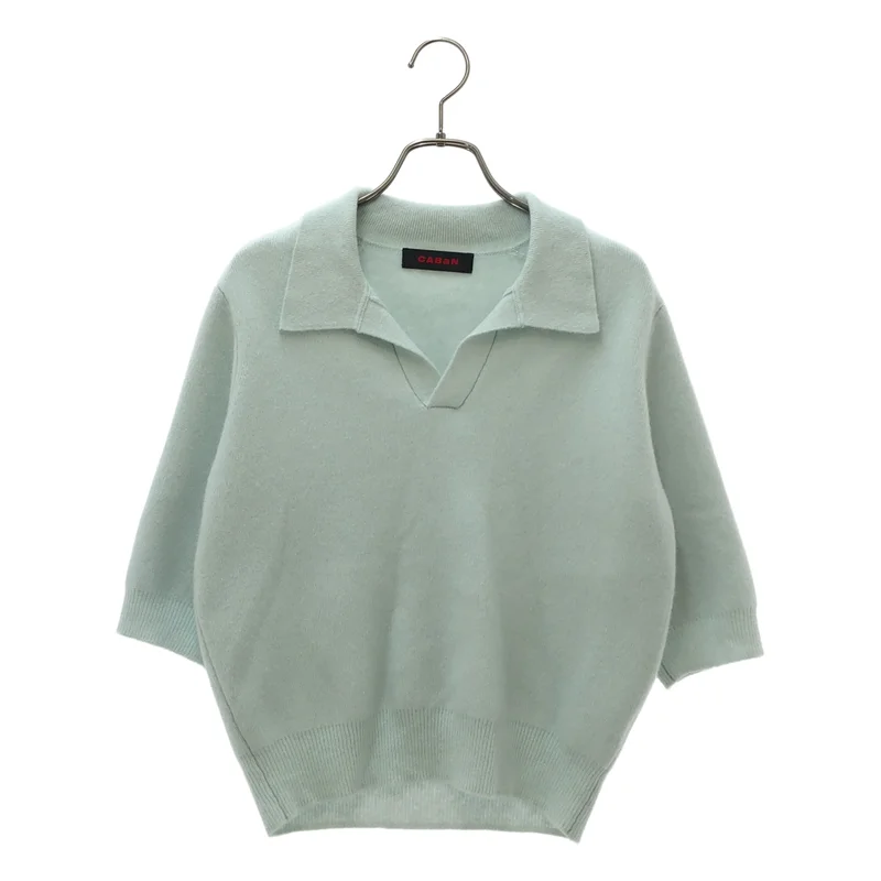 CABaN / キャバン | カシミヤ コットン スキッパーニット | F | レディース